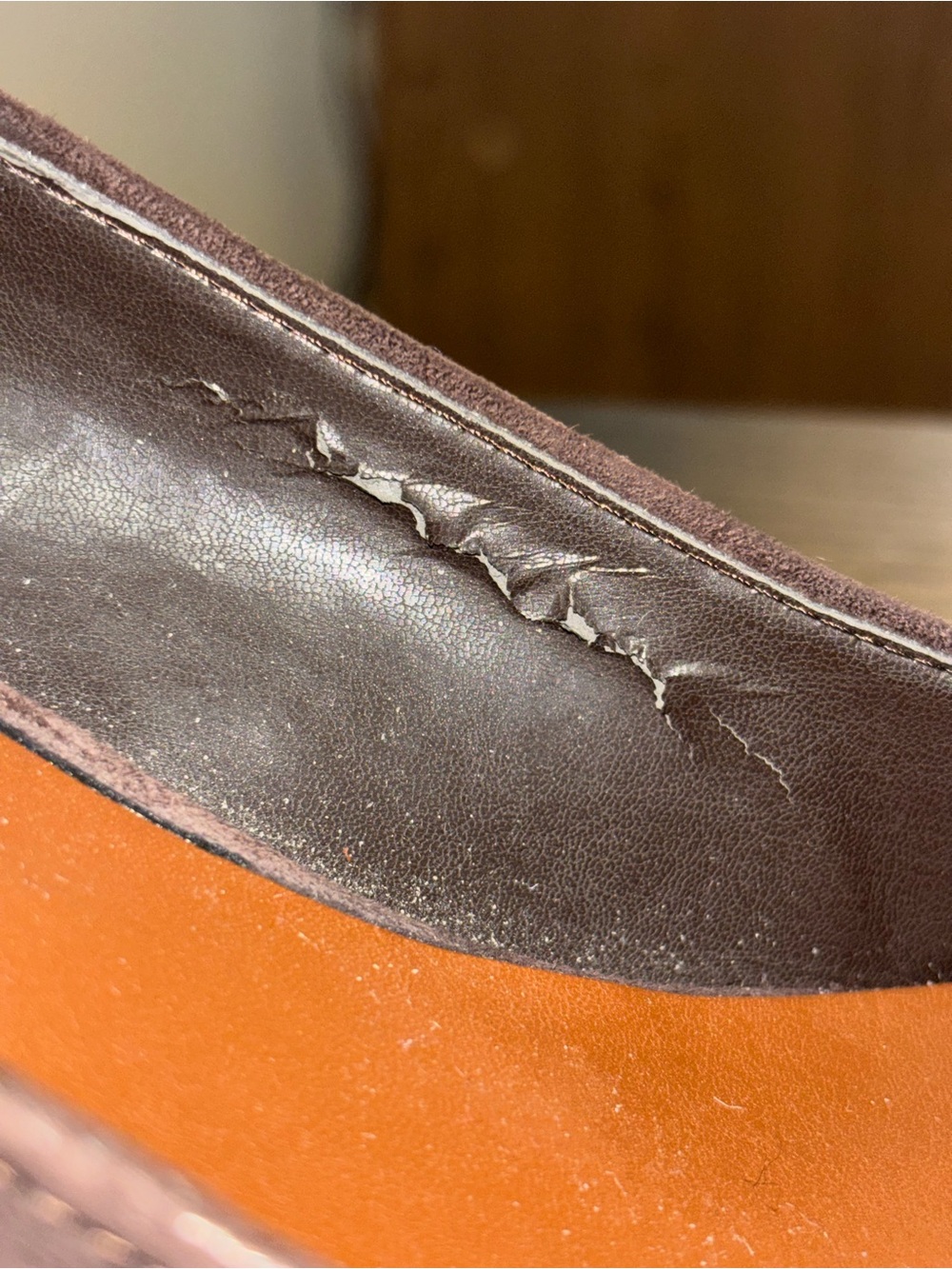 ETIENNE AIGNER E-Michelle Chocolate Brown Suede Pointed Toe Kitten Heel Shoes - Picture 9 of 12